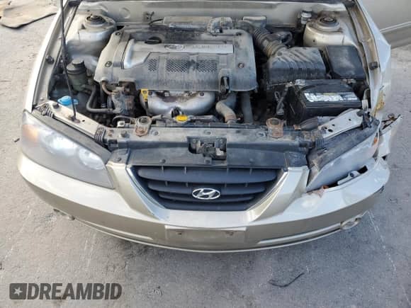 2005 Hyundai Elantra GLS z VIN KMHDN46D25U126151, wystawiony jako Copart lot #77417824 z przebiegiem 165 114 mil mil oraz Szkoda całkowita • Salvage title. Historia ofert i sprzedaży dostępna na DreamBid. Obrazek 12.