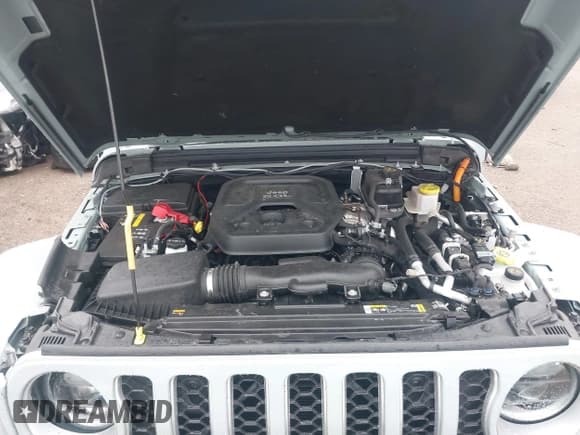 ✅ 2023 Jeep Wrangler Sahara • VIN: 1C4JJXP67PW604835 • Lot: 42431648. Listed on IAAI with 15,209 mi. Free auction sales archive from the USA and detailed vehicle history report at DreamBid. Image 10.