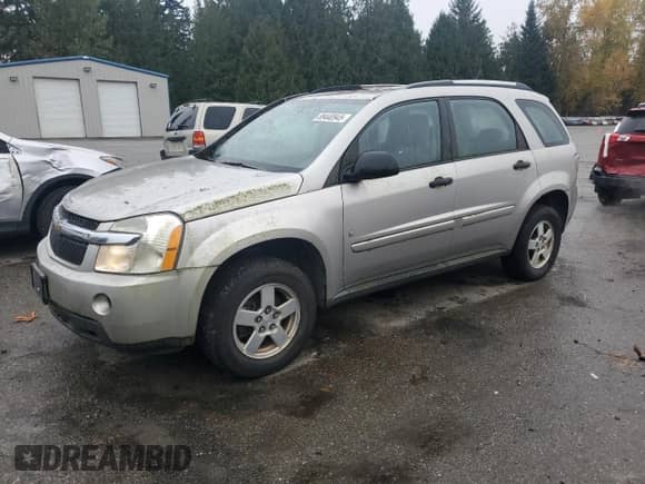2008 Chevrolet Equinox LS with VIN 2CNDL23F186314940, listed as a Copart auction lot 89440945 with 166,761 mi miles and Clean title. Bid and sale history available at DreamBid. Image 1.