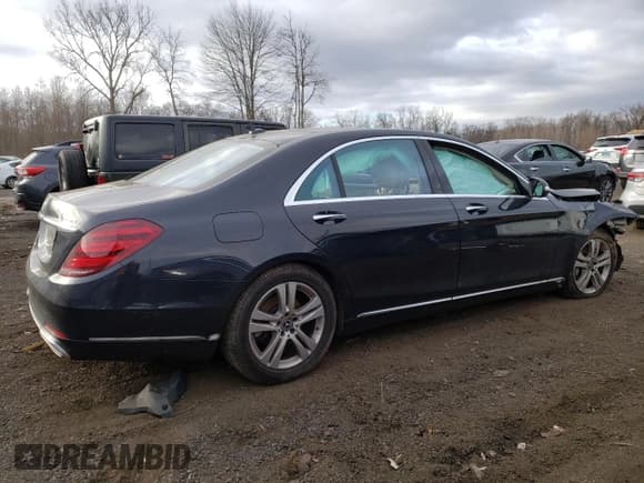 ✅ 2020 Mercedes-Benz S 560 • VIN: W1KUG8GB3LA557749 • Лот: 41462985. Опубликован ранее на Copart с пробегом Не указан. Бесплатный доступ к архиву аукционных продаж из США и подробный отчёт об истории автомобиля на DreamBid. Изображение 3.