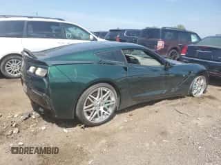 2014 Chevrolet Corvette 1LT с VIN 1G1YB2D71E5112468, выставлен на аукционе Copart как лот 53652534 с пробегом 41 088 миль миль и Списание • Salvage title. История ставок и продаж доступна на DreamBid. Изображение 3.
