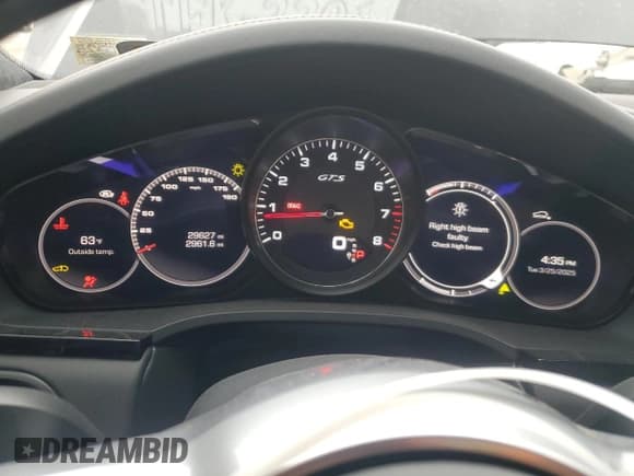 ✅ 2021 Porsche Cayenne GTS • VIN: WP1AG2AY0MDA34761 • Lot: 50386585. Listed on Copart with 29,627 mi. Free auction sales archive from the USA and detailed vehicle history report at DreamBid. Image 9.