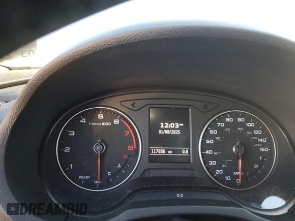 ✅ 2017 Audi A3 Premium Plus • VIN: WAUGUGFF0H1043635 • Lot: 42499675. Listed on Copart with 117,886 mi. Free auction sales archive from the USA and detailed vehicle history report at DreamBid. Image 9.