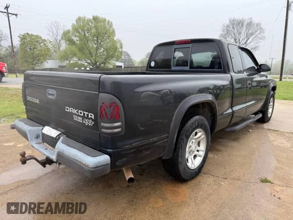 2004 Dodge Dakota with VIN 1D7GL12K94S552459, listed as a Copart auction lot 52153335 with 128,148 mi miles and Clean title. Bid and sale history available at DreamBid. Image 4.