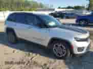 2022 Jeep Grand Cherokee Trailhawk with VIN 1C4RJYC62N8715910, listed as a Copart auction lot 52332265 with 21,976 mi miles and Salvage title. Bid and sale history available at DreamBid. Image 4.