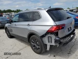 ✅ 2024 Volkswagen Tiguan SE • VIN: 3VVMB7AX6RM092808 • Лот: 63635985. Опубликован ранее на Copart с пробегом 8 534 миль. Бесплатный доступ к архиву аукционных продаж из США и подробный отчёт об истории автомобиля на DreamBid. Изображение 2.