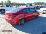 ✅ 2015 Hyundai Elantra SE • VIN: 5NPDH4AE9FH614150 • Lot: 43478908. Listed on IAAI with 185,399 mi. Free auction sales archive from the USA and detailed vehicle history report at DreamBid. Image 4.