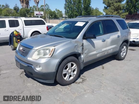 ✅ 2007 GMC Acadia SLE • VIN: 1GKER13717J164781 • Lot: 42509003. Listed on IAAI with 197,166 mi. Free auction sales archive from the USA and detailed vehicle history report at DreamBid. Image 2.