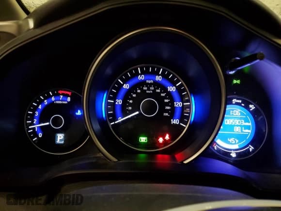 ✅ 2016 Honda Fit LX • VIN: JHMGK5H5XGS012384 • Lot: 93250775. Listed on Copart with 85,903 mi. Free auction sales archive from the USA and detailed vehicle history report at DreamBid. Image 9.