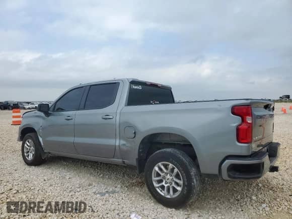 2023 Chevrolet Silverado 1500 RST with VIN 2GCPADED9P1155661, listed as a Copart auction lot 59382355 with Not provided miles and Salvage title. Bid and sale history available at DreamBid. Image 2.