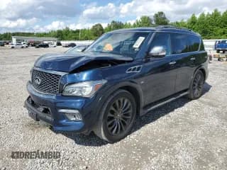 ✅ 2016 Infiniti QX80 Limited • VIN: JN8AZ2NE3G9120976 • Lot: 56722355. Listed on Copart with 123,144 mi. Free auction sales archive from the USA and detailed vehicle history report at DreamBid. Image 1.