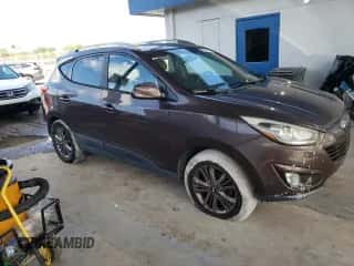 2015 Hyundai Tucson Limited z VIN KM8JU3AG0FU996712, wystawiony jako Copart lot #90447115 z przebiegiem 145 901 mil mil oraz Czysty tytuł • Clean title. Historia ofert i sprzedaży dostępna na DreamBid. Obrazek 4.