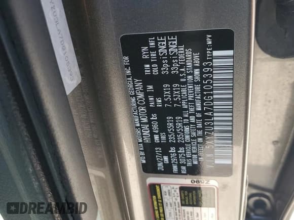 ✅ 2013 Hyundai Santa Fe Sport • VIN: 5XYZU3LA7DG105393 • Lot: 87478205. Listed on Copart with 63,677 mi. Free auction sales archive from the USA and detailed vehicle history report at DreamBid. Image 13.