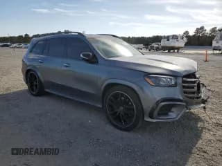 ✅ 2025 Mercedes-Benz GLS 450 • VIN: 4JGFF5KE7SB407914 • Лот: 91303375. Опубликован ранее на Copart с пробегом 4 482 миль. Бесплатный доступ к архиву аукционных продаж из США и подробный отчёт об истории автомобиля на DreamBid. Изображение 4.