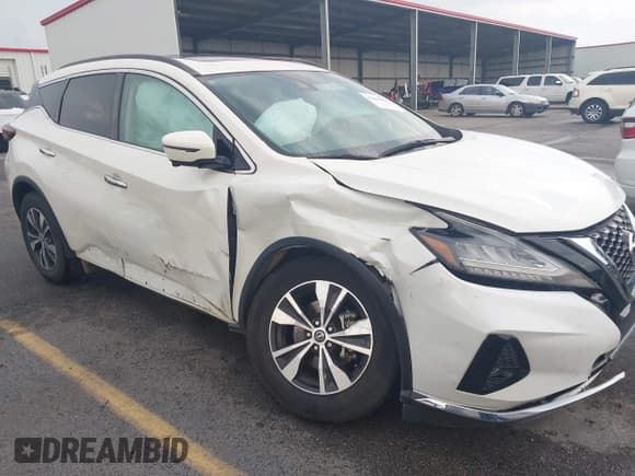 ✅ 2020 Nissan Murano SV • VIN: 5N1AZ2BJ0LN133713 • Lot: 42695029. Listed on IAAI with 73,352 mi. Free auction sales archive from the USA and detailed vehicle history report at DreamBid. Image 6.