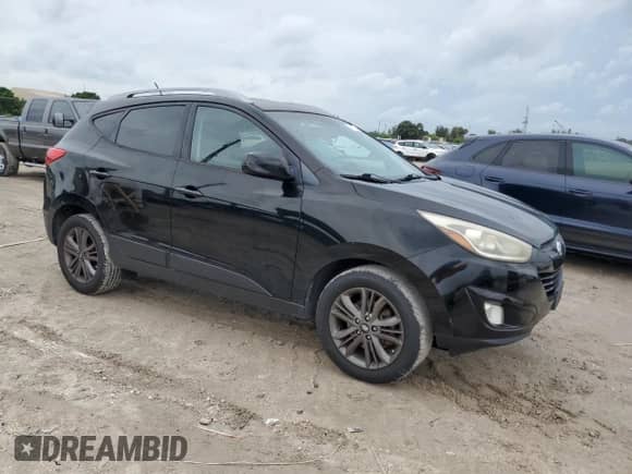 2015 Hyundai Tucson SE z VIN KM8JU3AG2FU063068, wystawiony jako Copart lot #73119014 z przebiegiem 150 596 mil mil oraz Czysty tytuł • Clean title. Historia ofert i sprzedaży dostępna na DreamBid. Obrazek 4.