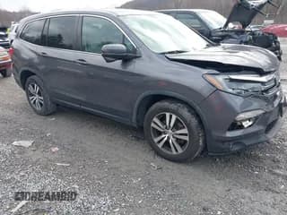 ✅ 2018 Honda Pilot EX-L • VIN: 5FNYF6H5XJB065963 • Lot: 43707087. Listed on IAAI with 92,150 mi. Free auction sales archive from the USA and detailed vehicle history report at DreamBid. Image 1.