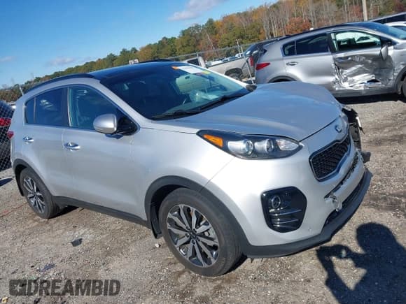✅ 2019 Kia Sportage EX • VIN: KNDPN3AC6K7496474 • Lot: 43659405. Listed on IAAI with 54,998 mi. Free auction sales archive from the USA and detailed vehicle history report at DreamBid. Image 1.