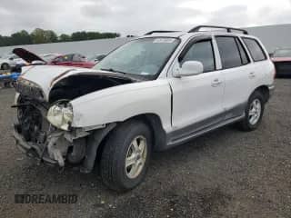 2003 Hyundai Santa Fe GLS with VIN KM8SC73D13U502421, listed as a Copart auction lot 67673055 with 140,925 mi miles and Salvage title. Bid and sale history available at DreamBid. Image 1.