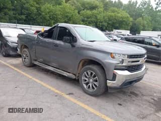 2021 Chevrolet Silverado 1500 LT z VIN 1GCUYDED4MZ100696, wystawiony jako IAAI lot #42682573 z przebiegiem 126 071 mil mil oraz . Historia ofert i sprzedaży dostępna na DreamBid. Obrazek 1.