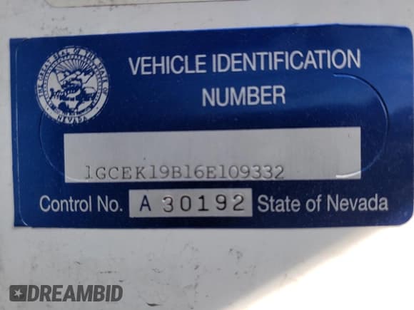 ✅ 2006 Chevrolet Silverado 1500 LT1 • VIN: 1GCEK19B16E109332 • Лот: 67605204. Опубликован ранее на Copart с пробегом 168 349 миль. Бесплатный доступ к архиву аукционных продаж из США и подробный отчёт об истории автомобиля на DreamBid. Изображение 12.