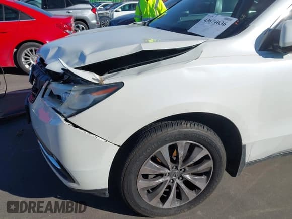 ✅ 2014 Acura MDX Technology • VIN: 5FRYD4H43EB017405 • Lot: 43674636. Listed on IAAI with 176,017 mi. Free auction sales archive from the USA and detailed vehicle history report at DreamBid. Image 17.