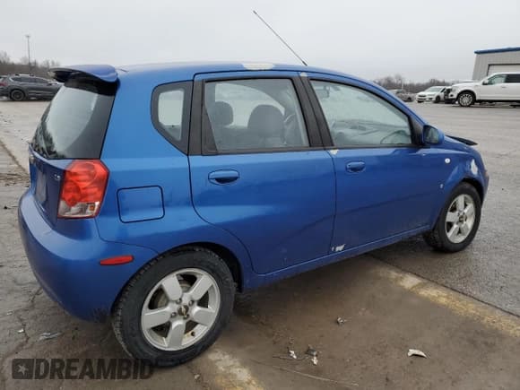 ✅ 2008 Chevrolet Aveo LS • VIN: KL1TD66658B015116 • Lot: 43784945. Wystawiony na Copart z przebiegiem 146 884 mil. Bezpłatny archiwum sprzedaży aukcyjnych z USA i szczegółowy raport historii pojazdu na DreamBid. Zdjęcie 3.