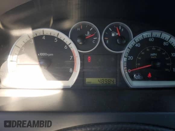 2009 Chevrolet Aveo 1LT with VIN KL1TD56E49B608565, listed as a Copart auction lot 90662455 with 48,984 mi miles and Salvage title. Bid and sale history available at DreamBid. Image 9.