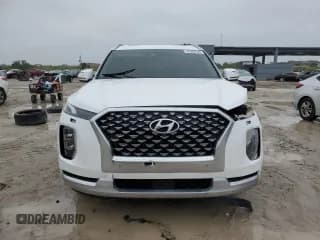 ✅ 2021 Hyundai Palisade Calligraphy • VIN: KM8R7DHE7MU187709 • Лот: 42303535. Опубликован ранее на Copart с пробегом 44 674 миль. Бесплатный доступ к архиву аукционных продаж из США и подробный отчёт об истории автомобиля на DreamBid. Изображение 5.