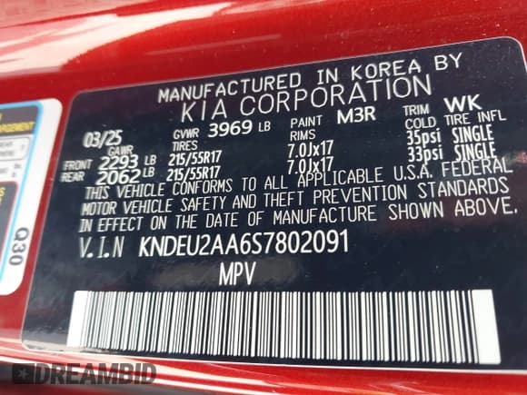 ✅ 2025 Kia Seltos S • VIN: KNDEU2AA6S7802091 • Lot: 43032131. Listed on IAAI with 2,544 mi. Free auction sales archive from the USA and detailed vehicle history report at DreamBid. Image 9.