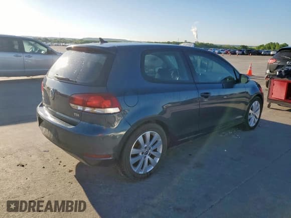 ✅ 2013 Volkswagen Golf TDI w/Tech Pkg • VIN: WVWMM7AJ7DW033425 • Lot: 54090105. Listed on Copart with 122,105 mi. Free auction sales archive from the USA and detailed vehicle history report at DreamBid. Image 3.