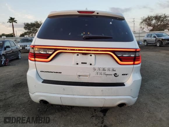 ✅ 2017 Dodge Durango GT • VIN: 1C4RDHDGXHC610824 • Lot: 43081965. Listed on Copart with 135,617 mi. Free auction sales archive from the USA and detailed vehicle history report at DreamBid. Image 6.