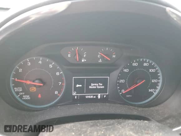 2017 Chevrolet Malibu LT with VIN 1G1ZE5ST6HF188330, listed as a Copart auction lot 81072175 with 101,536 mi miles and Salvage title. Bid and sale history available at DreamBid. Image 9.