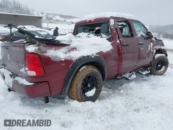 ✅ 2017 Ram 1500 Express • VIN: 1C6RR7FG4HS534667 • Lot: 41262918. Listed on IAAI with 47,374 mi. Free auction sales archive from the USA and detailed vehicle history report at DreamBid. Image 4.