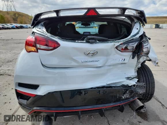 2020 Hyundai Veloster с VIN KMHT36AH6LU008222, выставлен на аукционе Copart как лот 85375195 с пробегом 37 717 миль миль и Списание • Salvage title. История ставок и продаж доступна на DreamBid. Изображение 6.