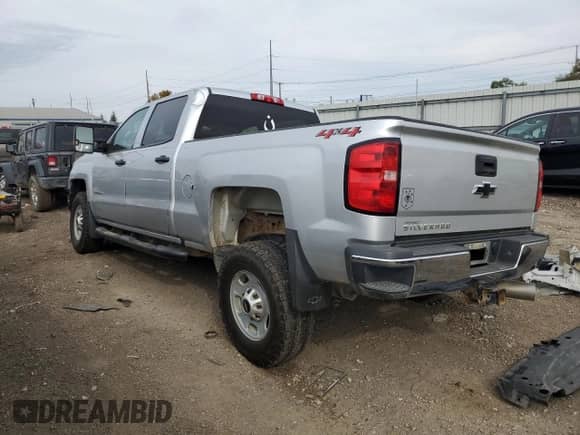 2018 Chevrolet Silverado 2500HD Work Truck z VIN 1GC1KUEY3JF228691, wystawiony jako Copart lot #86809105 z przebiegiem 141 259 mil mil oraz Czysty tytuł • Clean title. Historia ofert i sprzedaży dostępna na DreamBid. Obrazek 2.