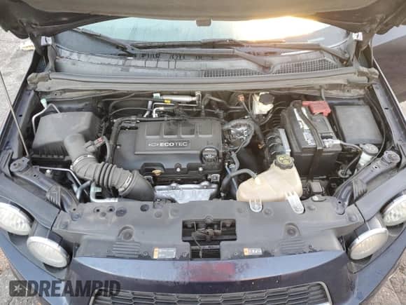 2016 Chevrolet Sonic LTZ with VIN 1G1JE5SB5G4160596, listed as a Copart auction lot 89562965 with 82,025 mi miles and Salvage title. Bid and sale history available at DreamBid. Image 11.