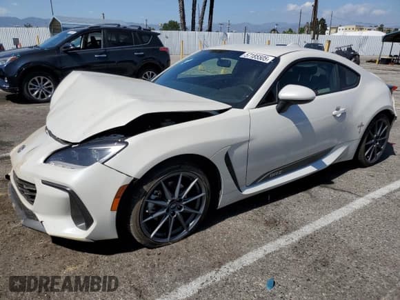 ✅ 2023 Subaru BRZ Limited • VIN: JF1ZDBF1XP8704294 • Lot: 57185505. Listed on Copart with 27,416 mi. Free auction sales archive from the USA and detailed vehicle history report at DreamBid. Image 1.