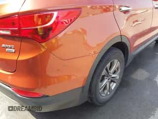 2015 Hyundai Santa Fe with VIN 5XYZTDLB0FG255995, listed as a IAAI auction lot 43021584 with 153,333 mi miles and . Bid and sale history available at DreamBid. Image 6.