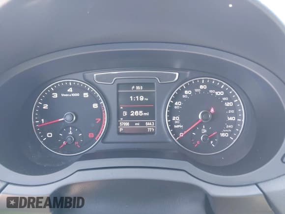 ✅ 2016 Audi Q3 Prestige • VIN: WA1GFCFS5GR020509 • Lot: 42150001. Listed on IAAI with 57,998 mi. Free auction sales archive from the USA and detailed vehicle history report at DreamBid. Image 7.