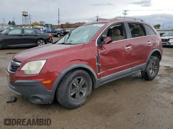 2008 Saturn VUE XE z VIN 3GSCL33P68S731202, wystawiony jako Copart lot #78401474 z przebiegiem Nie podano mil oraz Szkoda całkowita • Salvage title. Historia ofert i sprzedaży dostępna na DreamBid. Obrazek 1.
