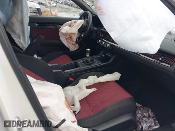 ✅ 2023 Honda Civic Si • VIN: 2HGFE1E51PH475718 • Lot: 43279846. Wystawiony na IAAI z przebiegiem 23 454 mil. Bezpłatny archiwum sprzedaży aukcyjnych z USA i szczegółowy raport historii pojazdu na DreamBid. Zdjęcie 5.