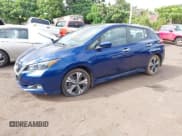 ✅ 2021 Nissan LEAF SV • VIN: 1N4AZ1CV3MC555204 • Lot: 41370616. Listed on IAAI with 11,574 mi. Free auction sales archive from the USA and detailed vehicle history report at DreamBid. Image 2.