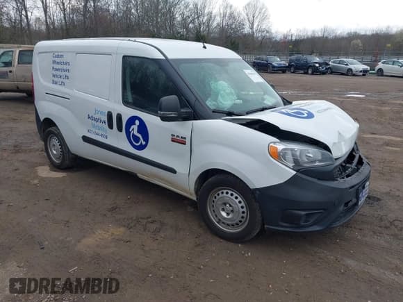 ✅ 2020 Ram ProMaster City Cargo Tradesman • VIN: ZFBHRFAB6L6S17343 • Lot: 41848209. Listed on IAAI with 114,047 mi. Free auction sales archive from the USA and detailed vehicle history report at DreamBid. Image 1.