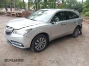 ✅ 2014 Acura MDX Technology • VIN: 5FRYD4H45EB046730 • Lot: 43416714. Listed on IAAI with 115,966 mi. Free auction sales archive from the USA and detailed vehicle history report at DreamBid. Image 2.