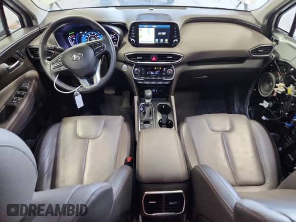 2019 Hyundai Santa Fe Limited z VIN 5NMS5CAA5KH067294, wystawiony jako Copart lot #71473895 z przebiegiem 55 187 mil mil oraz Szkoda całkowita • Salvage title. Historia ofert i sprzedaży dostępna na DreamBid. Obrazek 8.