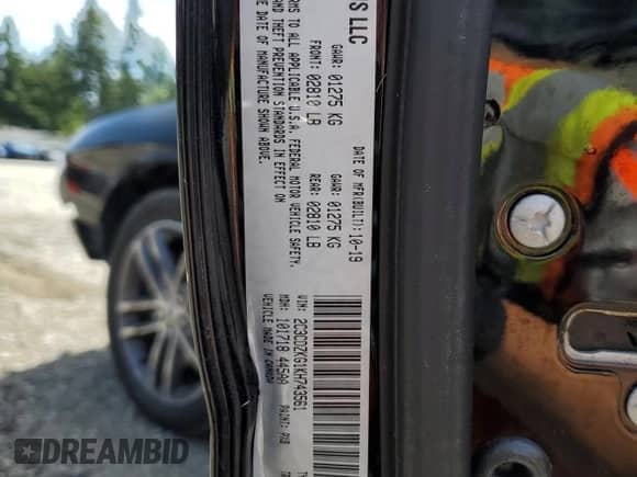 2019 Dodge Challenger GT с VIN 2C3CDZKG1KH743561, выставлен на аукционе Copart как лот 55459215 с пробегом 85 870 миль миль и Списание • Salvage title. История ставок и продаж доступна на DreamBid. Изображение 13.