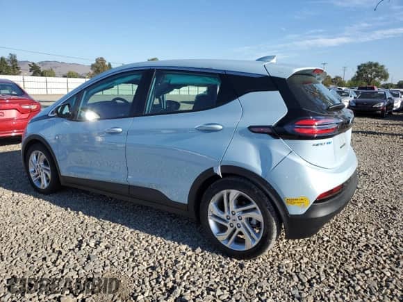 2022 Chevrolet Bolt EV 1LT with VIN 1G1FW6S04N4112933, listed as a Copart auction lot 89450355 with 14,713 mi miles and Salvage title. Bid and sale history available at DreamBid. Image 2.