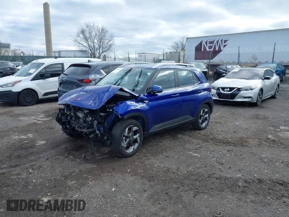 ✅ 2023 Hyundai Venue Limited • VIN: KMHRC8A33PU257464 • Lot: 41745001. Listed on IAAI with 8,264 mi. Free auction sales archive from the USA and detailed vehicle history report at DreamBid. Image 2.