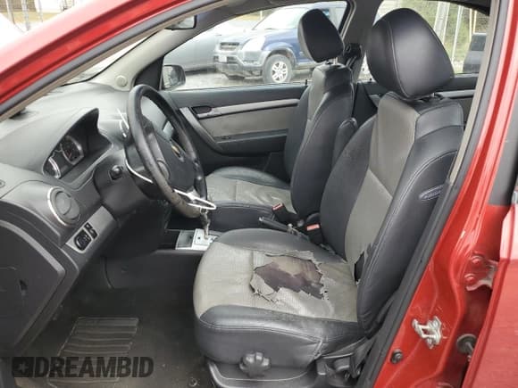 ✅ 2011 Chevrolet Aveo 2LT • VIN: KL1TG5DE2BB192032 • Lot: 81731895. Listed on Copart with 118,877 mi. Free auction sales archive from the USA and detailed vehicle history report at DreamBid. Image 7.